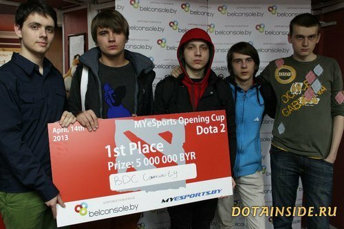 Белорусская Дота 2-команда Power Rangers